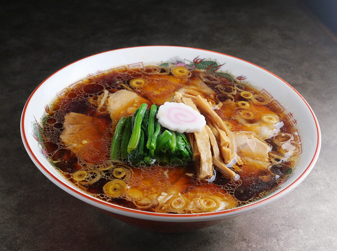 新潟拉麺しなのやの生姜醤油ラーメン