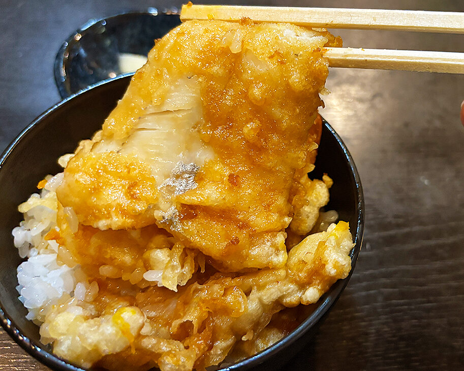 そばの山文 古町本店　ミニ天丼