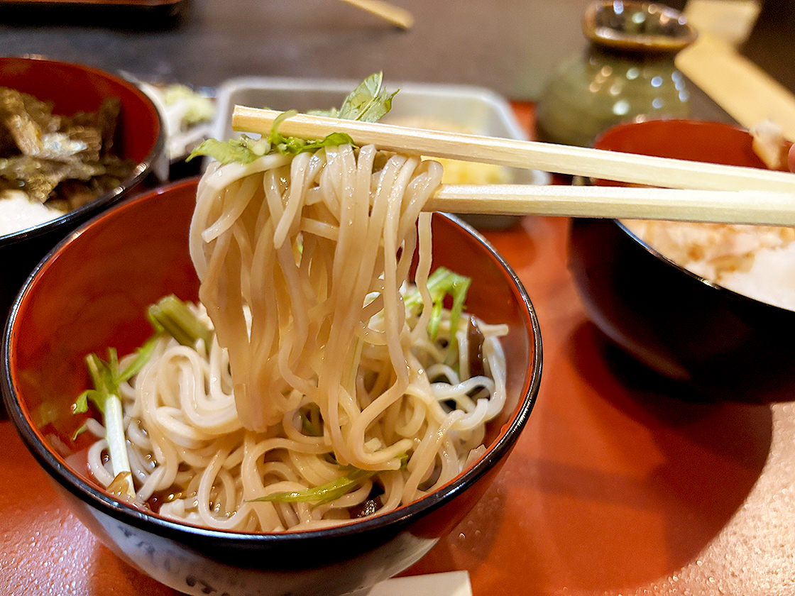 そばの山文 古町本店　みかさそば