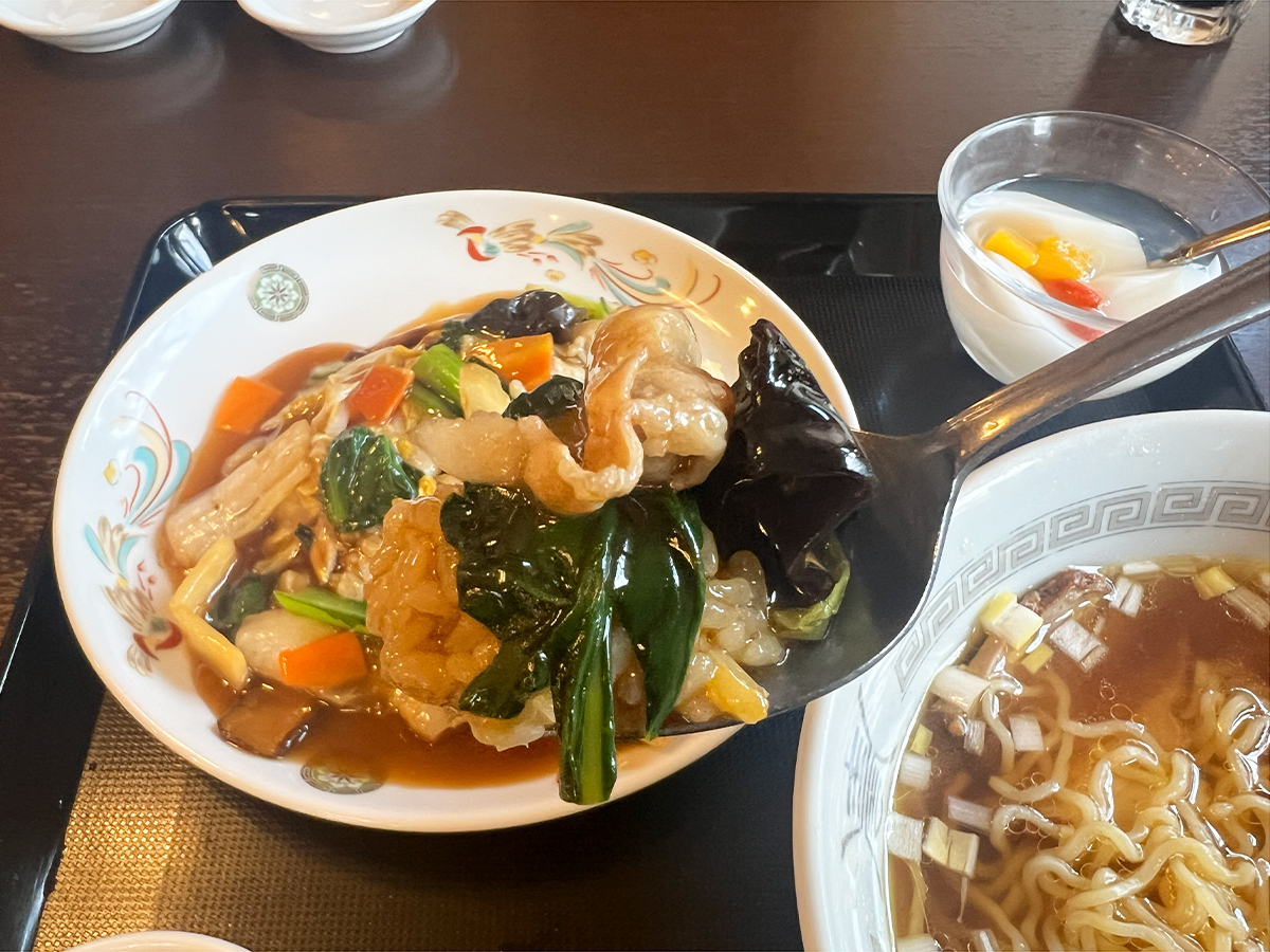 保盛軒のランチサービスAセット