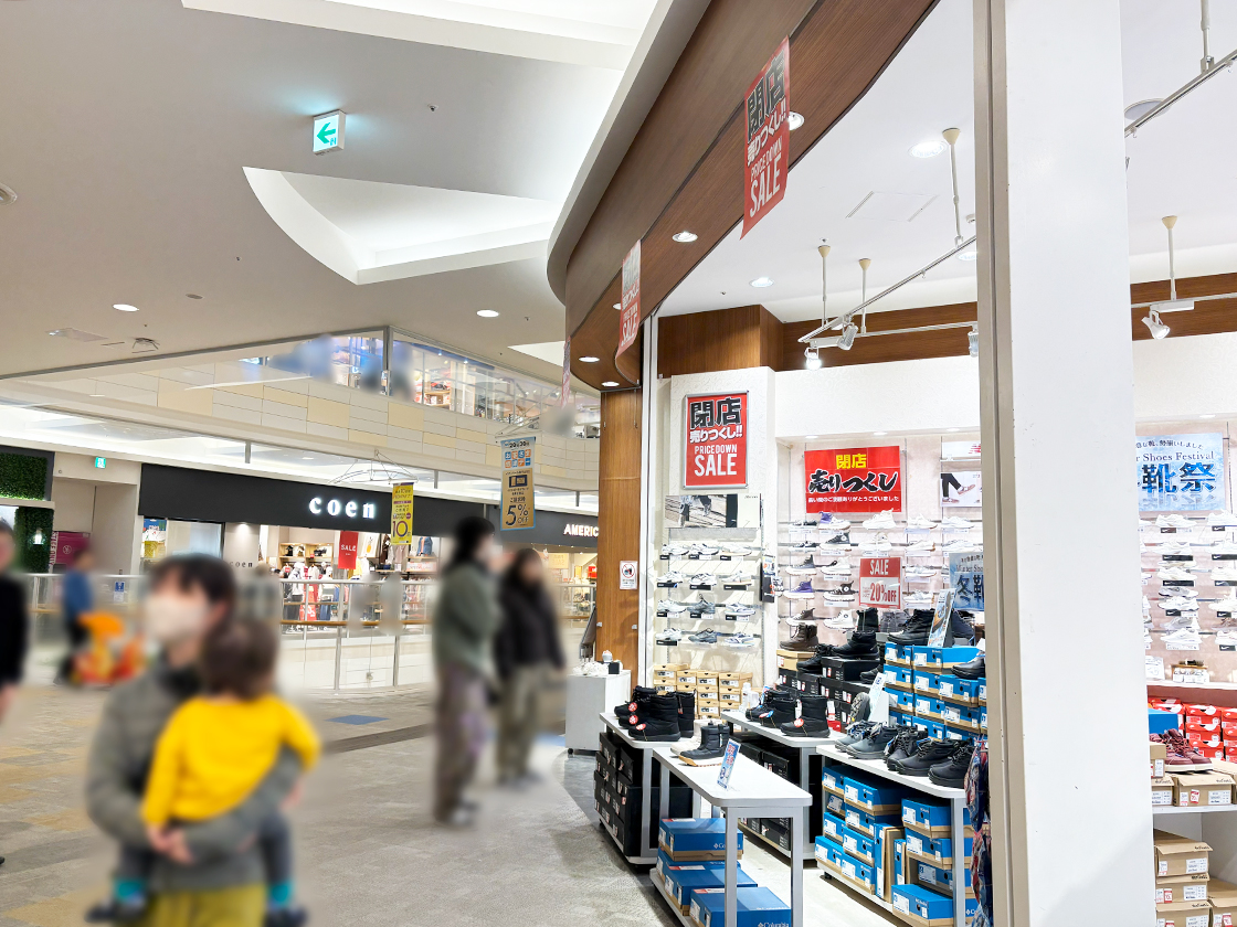 ASBee(アスビー) イオンモール新潟亀田インター店の外観