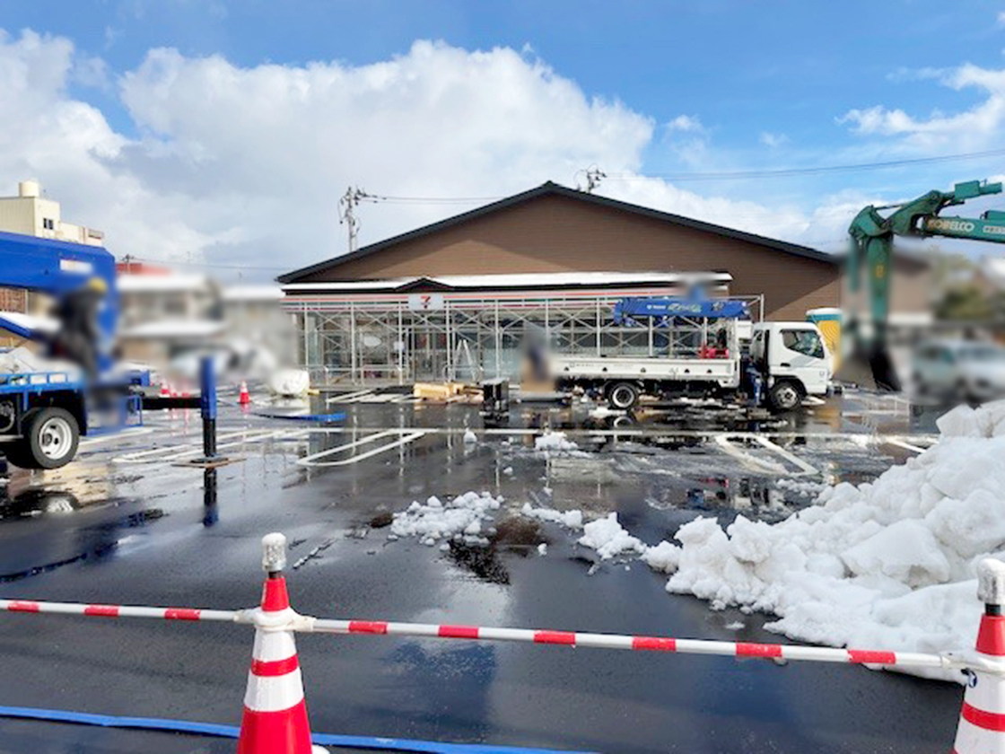 セブン-イレブン 新発田中央町2丁目店の外観
