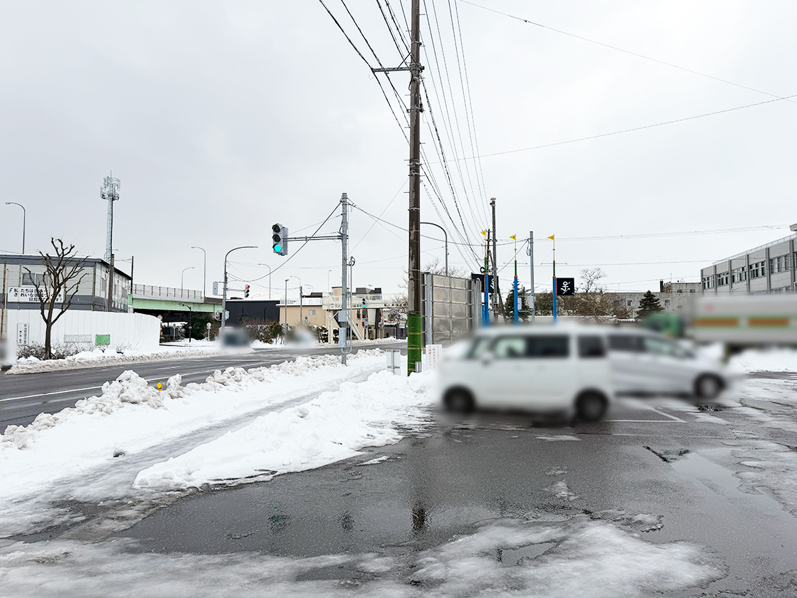 新潟竜ヶ島郵便局の周辺