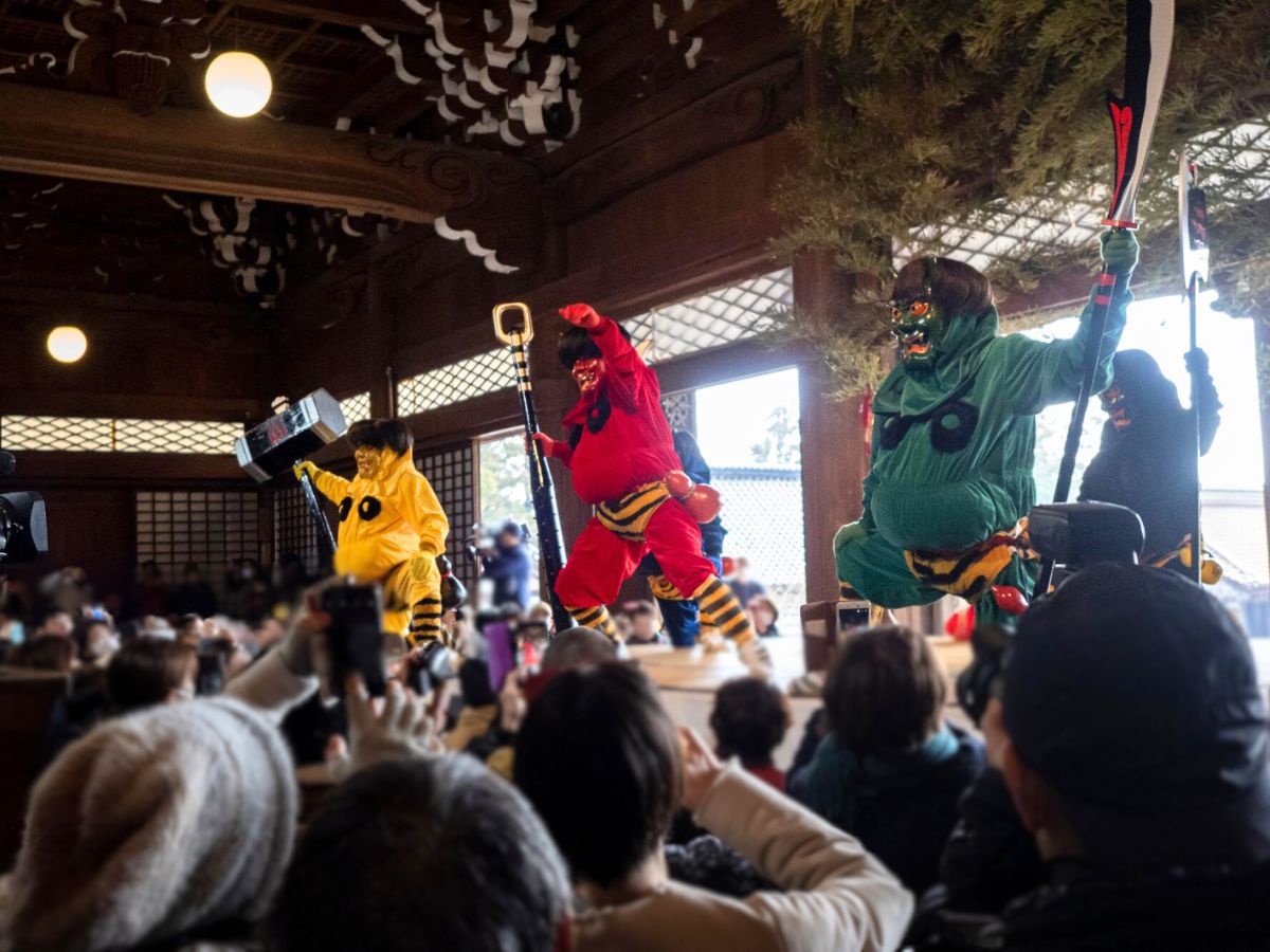 本成寺鬼踊り