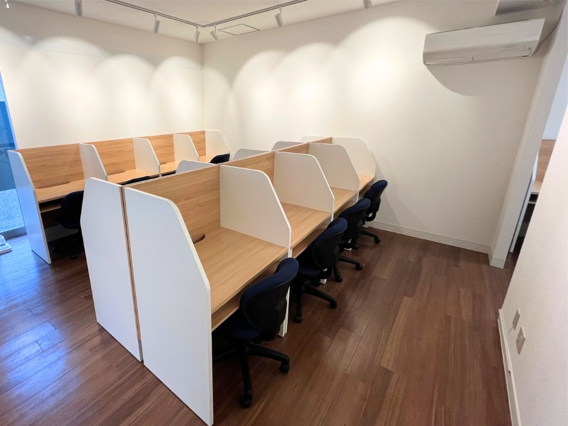 ポラリスアカデミア 新潟校の自習室