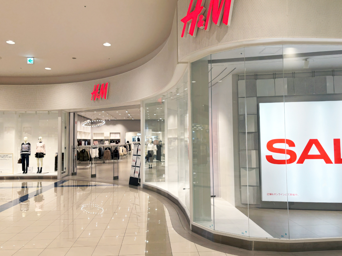 H&M イオンモール新潟亀田インター店の外観