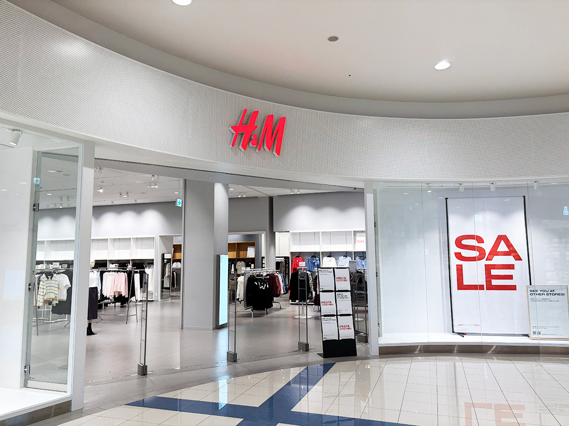 H&M イオンモール新潟亀田インター店の外観