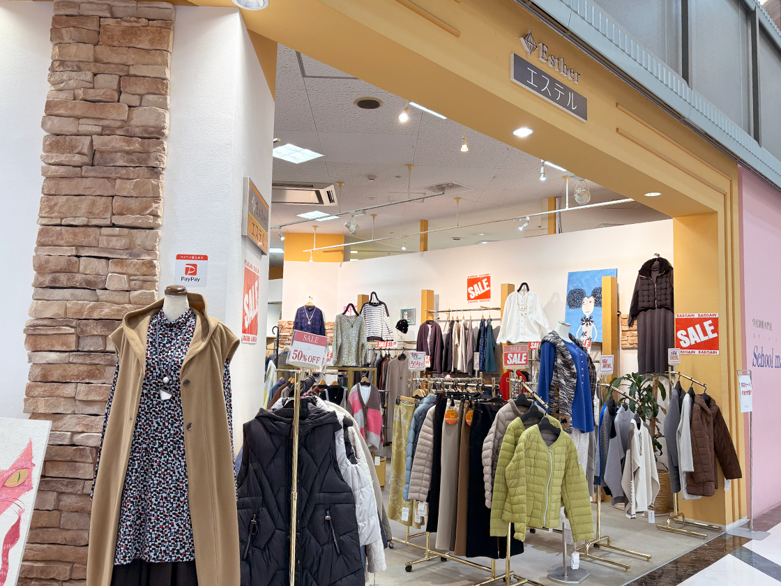 Esther 新潟店の外観