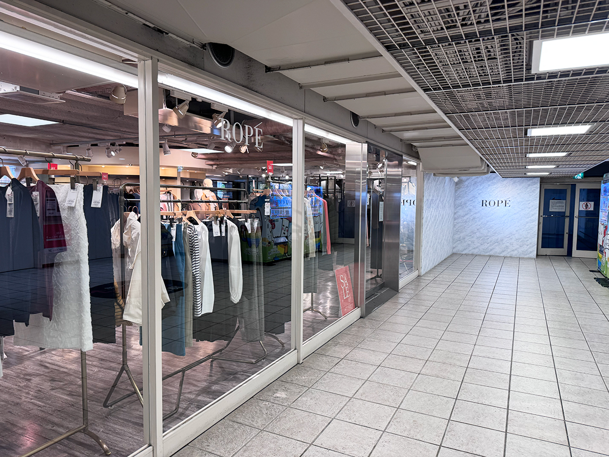 ROPÉ 新潟ビルボードプレイスの外観