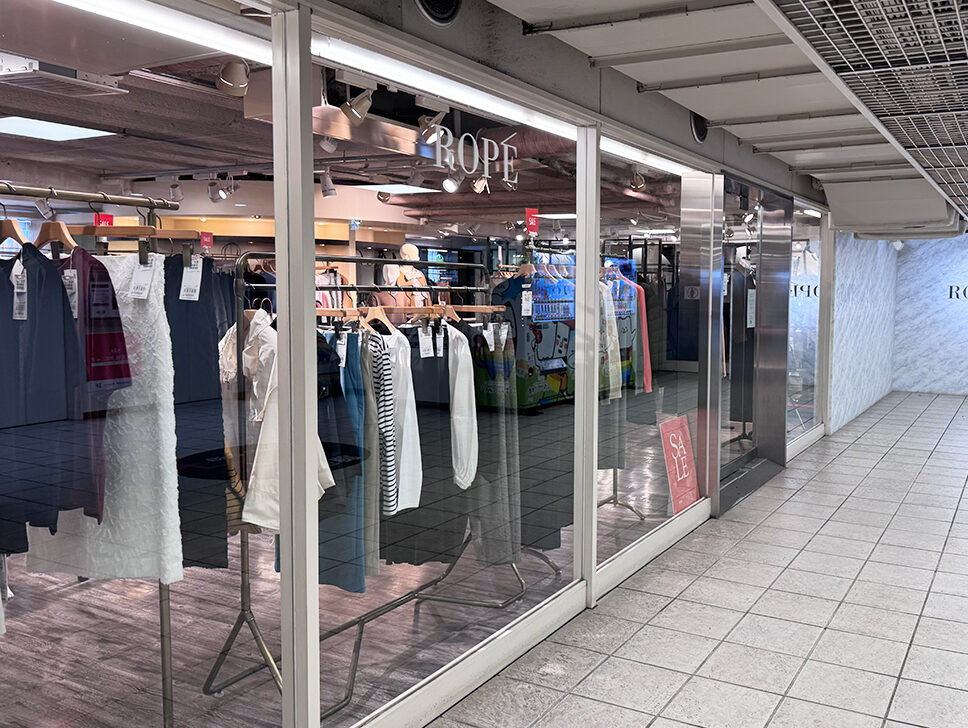 ROPÉ 新潟ビルボードプレイスの外観