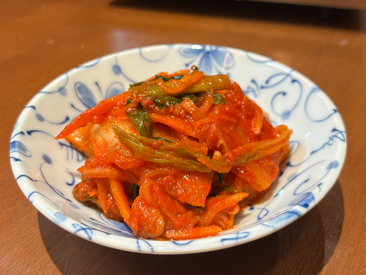 焼肉 元気のオープンの「手作りキムチ」