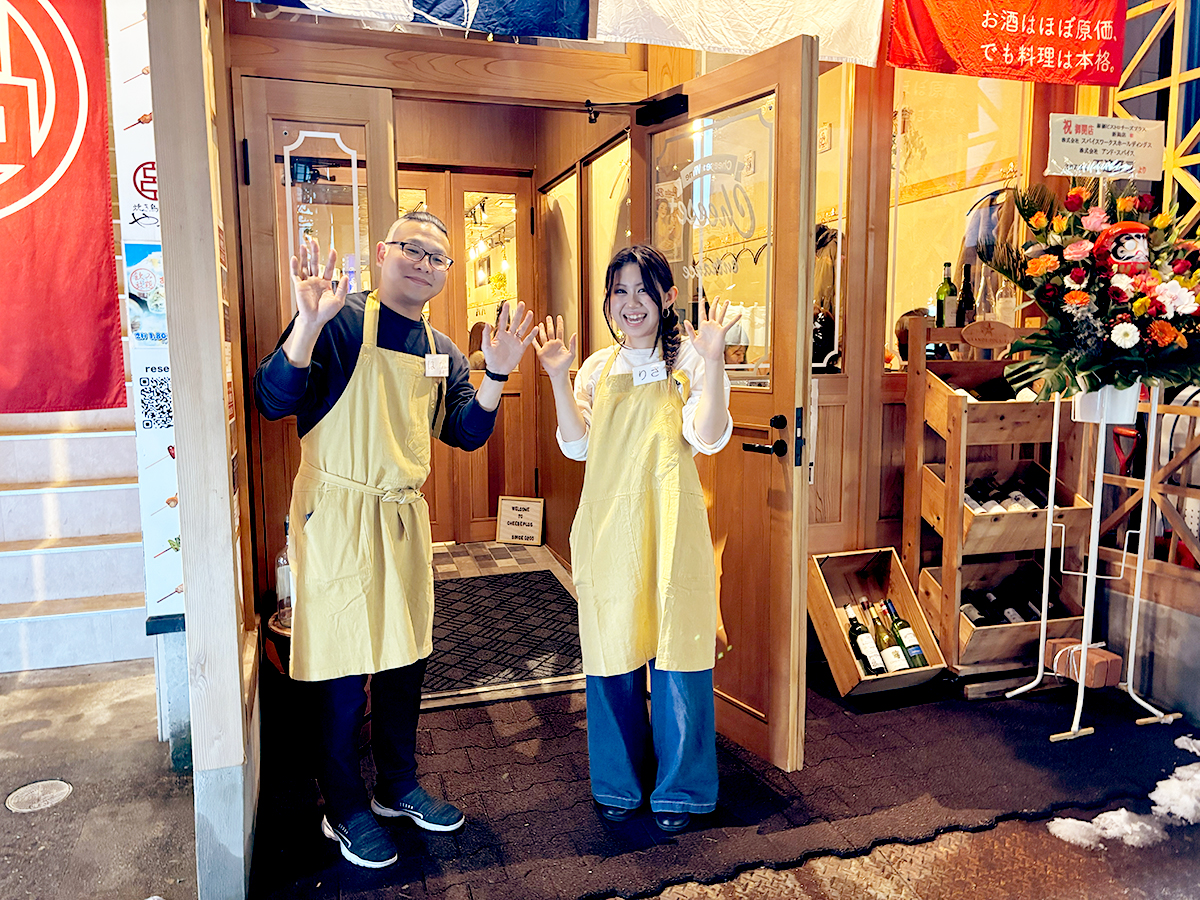 原価ビストロチーズプラス新潟　スタッフさん