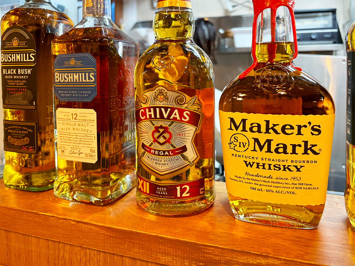 原価ビストロチーズプラス新潟　ウイスキー