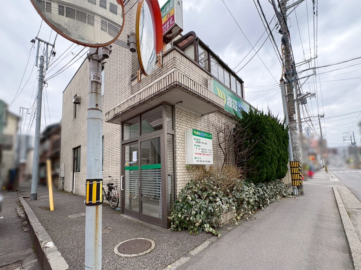 渡辺泌尿器科・外科・内科クリニックの外観