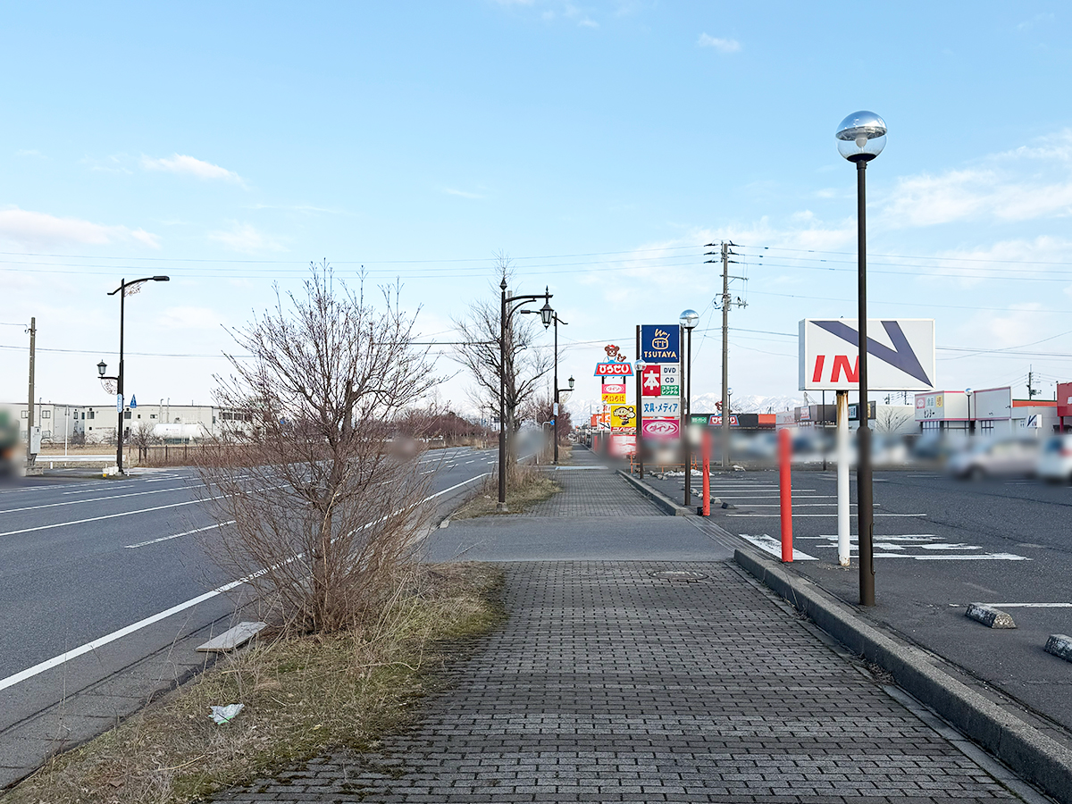 ダイハツ 新津店の場所(新店舗)