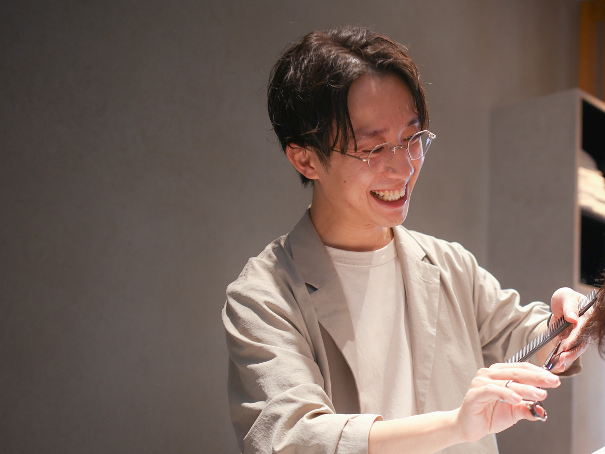 TOCONOMA Barber Cafe Giftのオーナー・大瀧裕太郎さん
