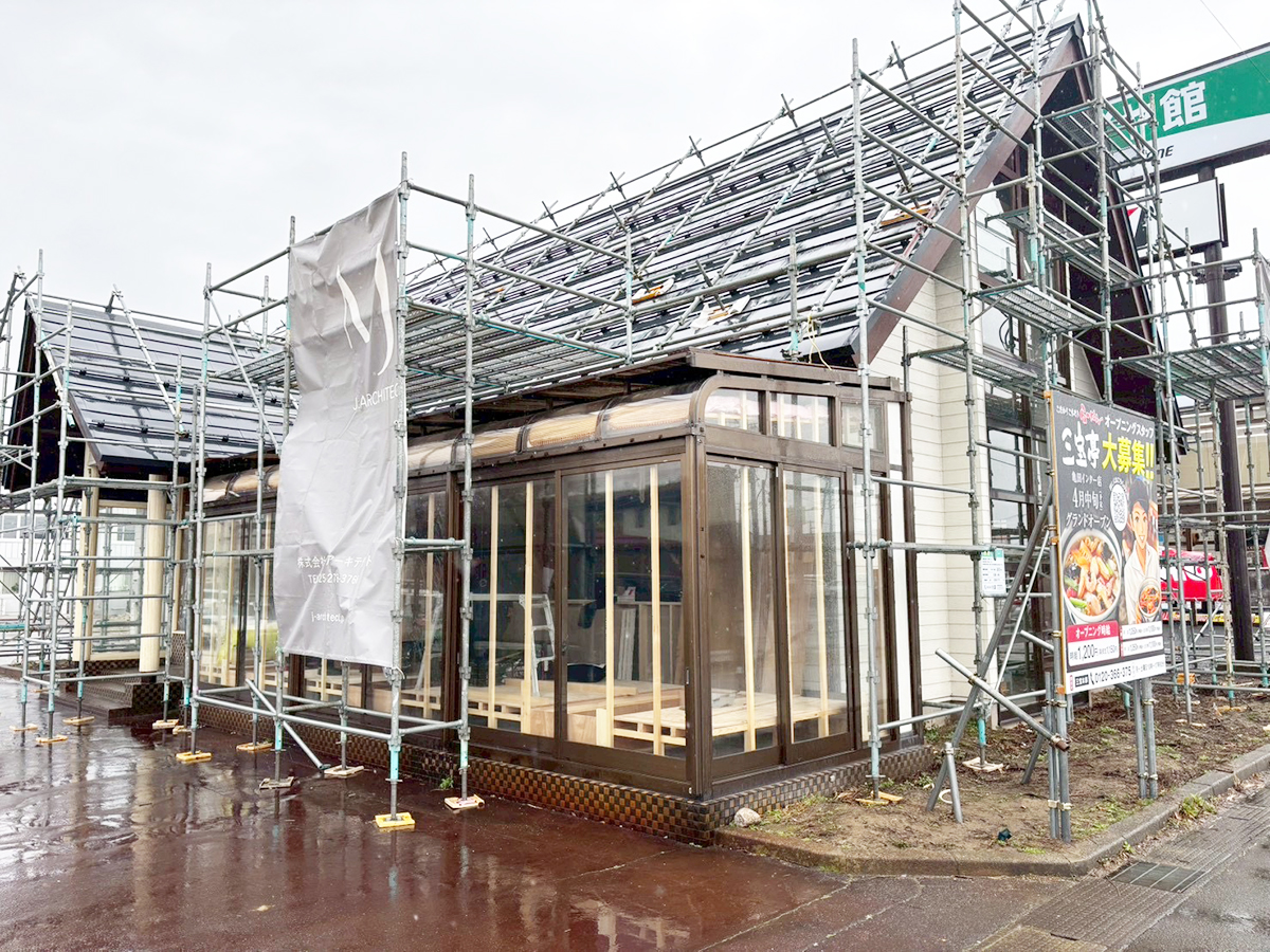 三宝亭 亀田インター店の外観