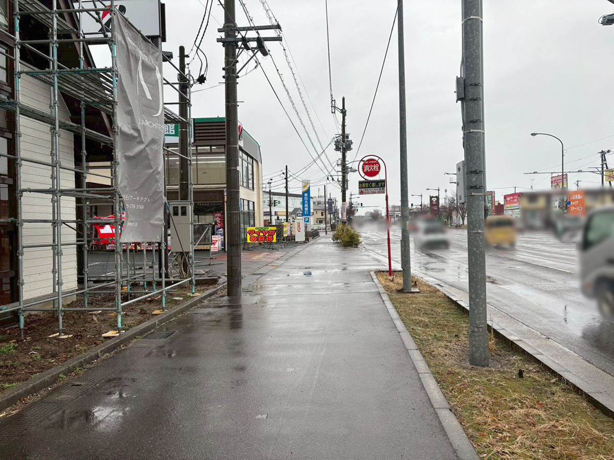 三宝亭 亀田インター店の場所