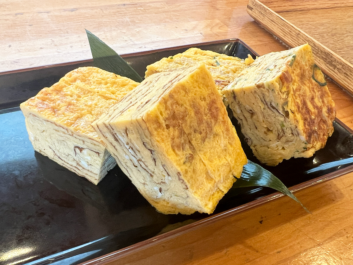 本鮪丼なかばやしのだし巻き卵