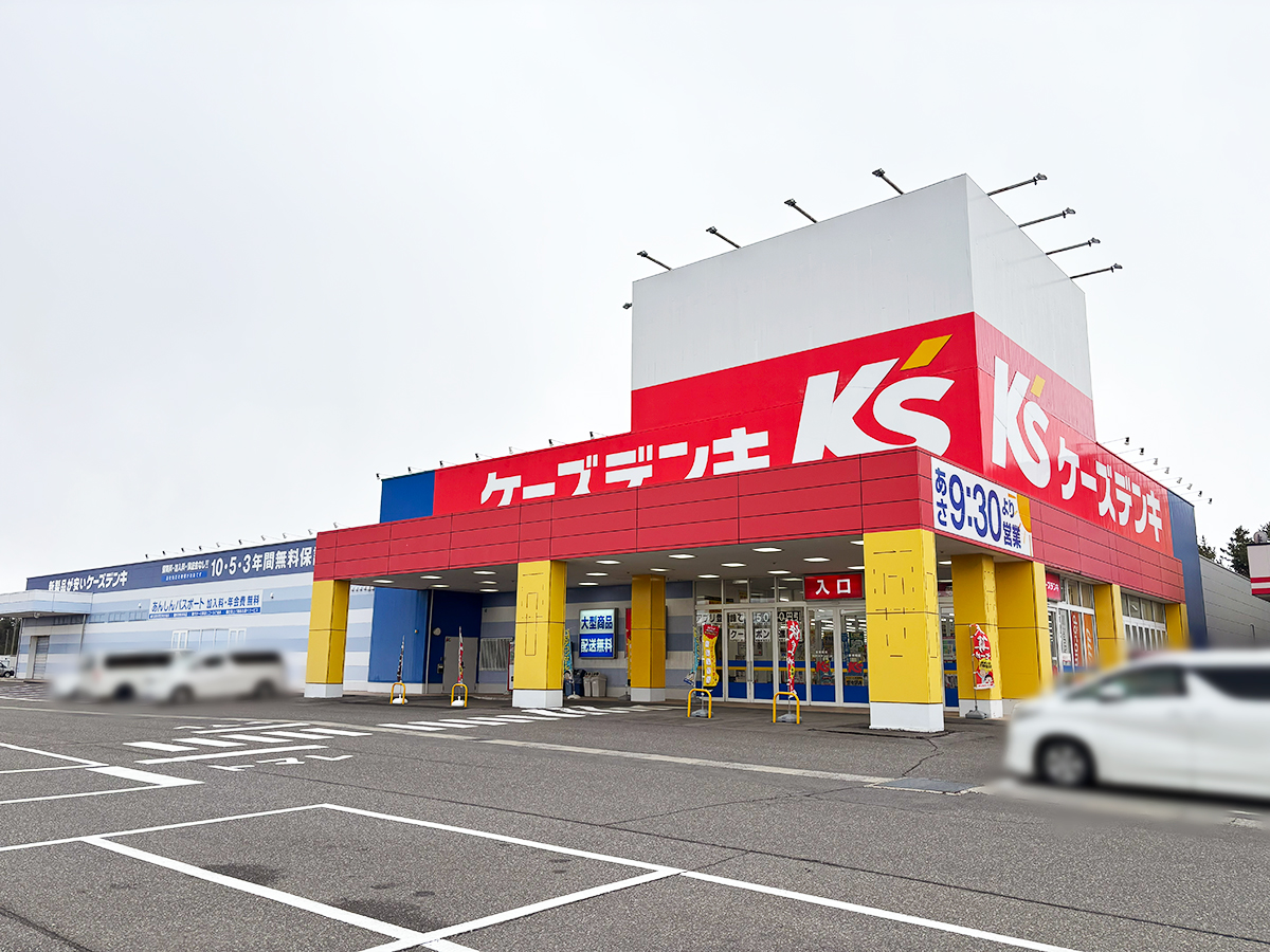 ケーズデンキ 新潟南店の外観