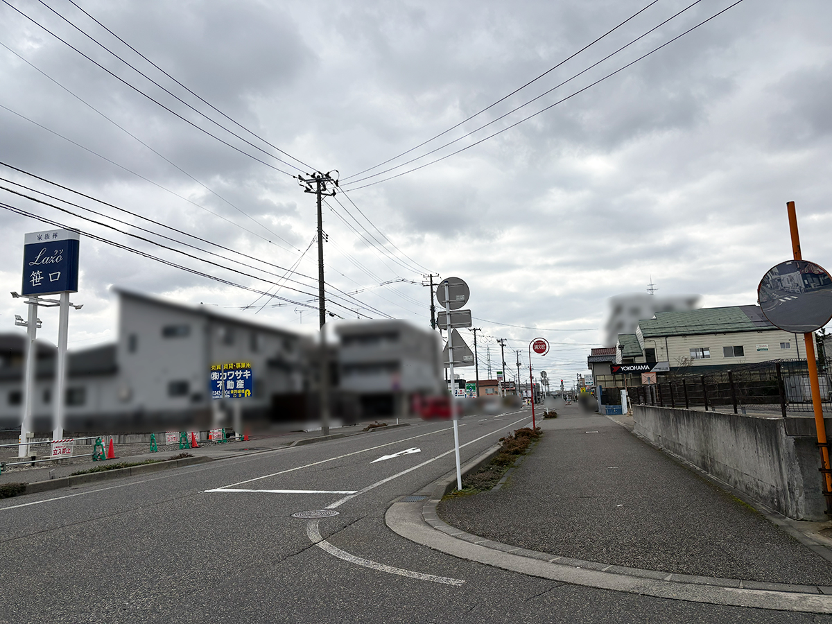 ラソ笹口の場所