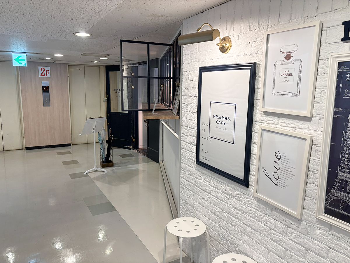 MR.&MRS.CAFEの外観