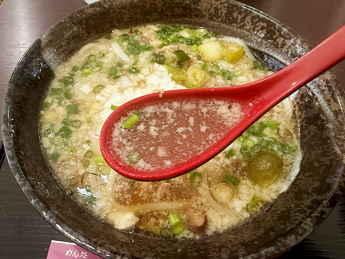 元祖背脂うどん めん処阿吽の背脂うどん