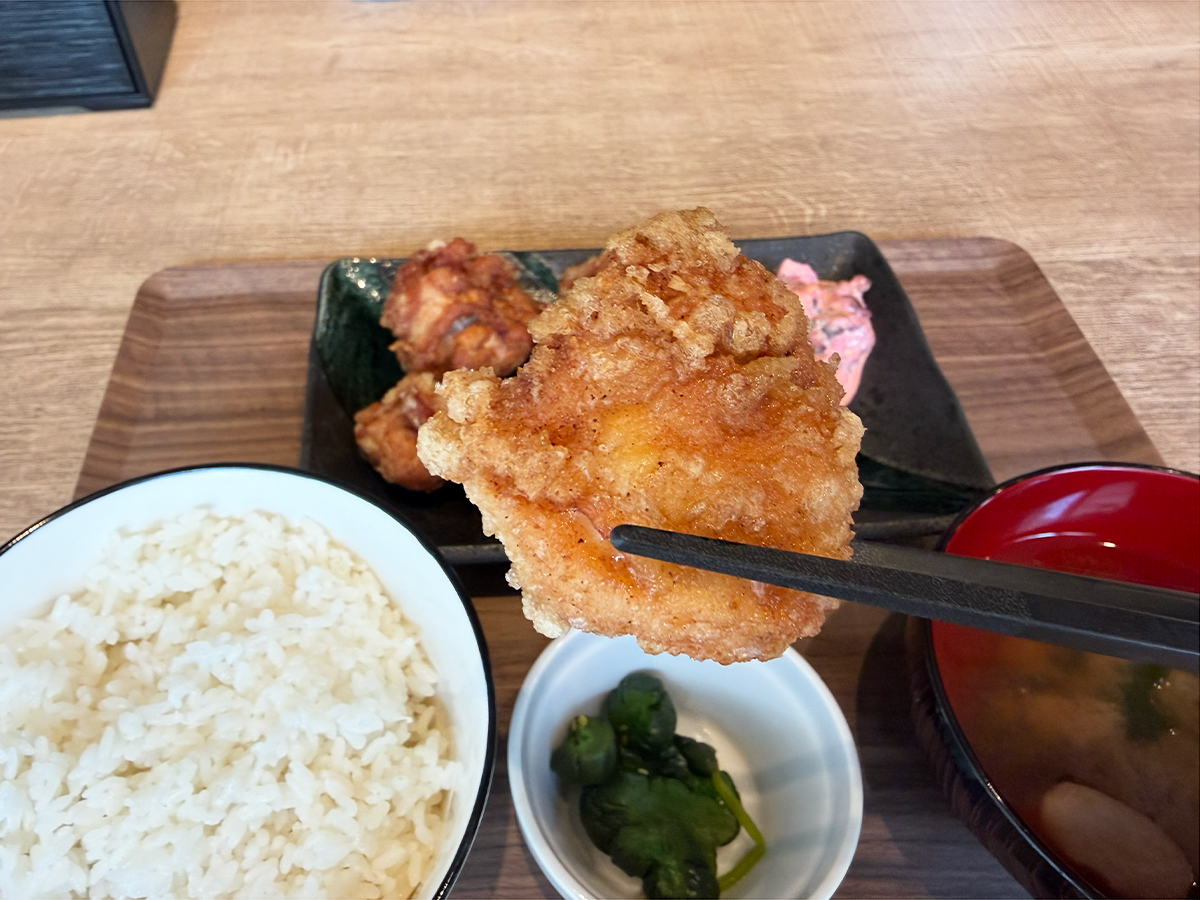 旨味りとり 新潟万代店_唐揚げ定食