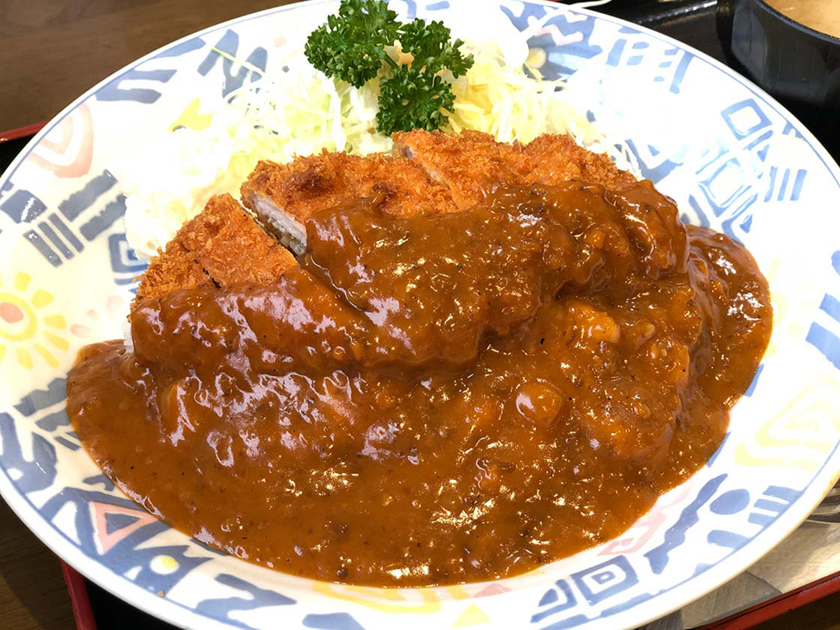 金子屋 大島店の洋風カツ丼