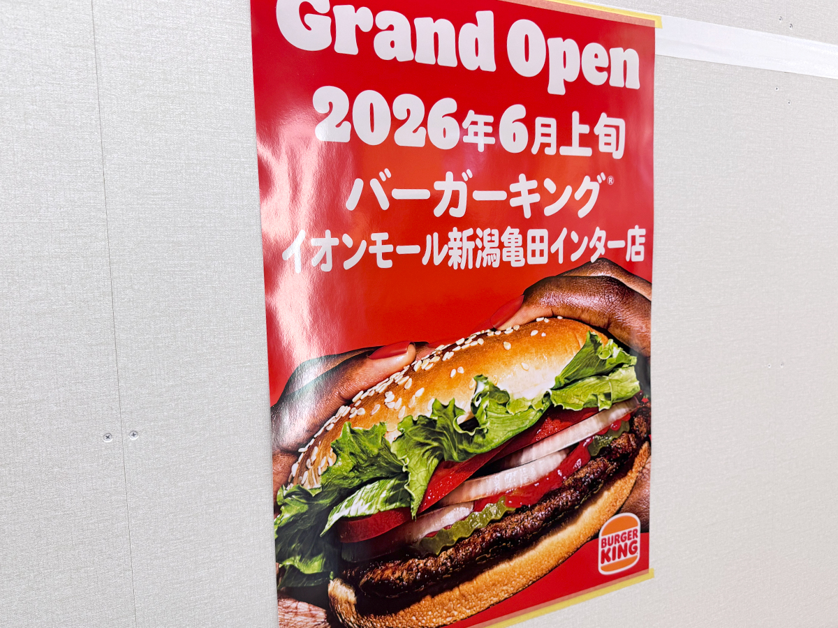 バーガーキング イオンモール新潟亀田インター店