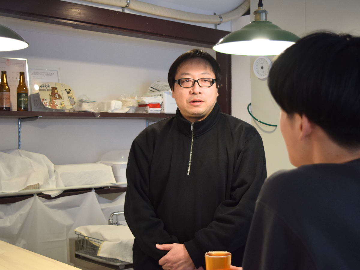 ムギノミツ.の店主・小林一行さん