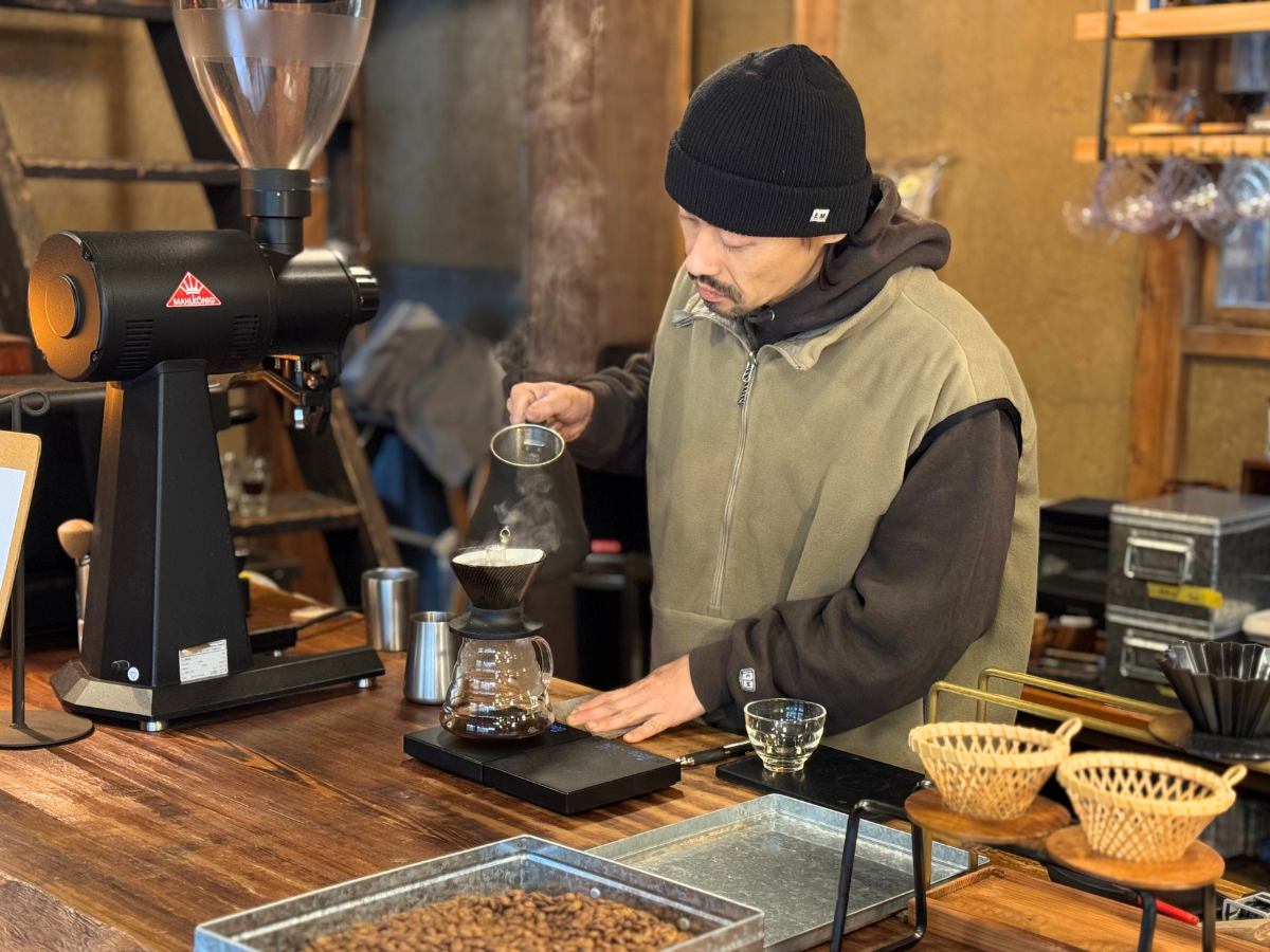 BERON COFFEE ROASTERの店主・伊藤久幸さん