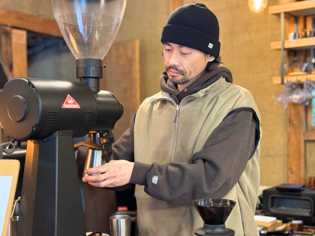 BERON COFFEE ROASTERの店主・伊藤久幸さん
