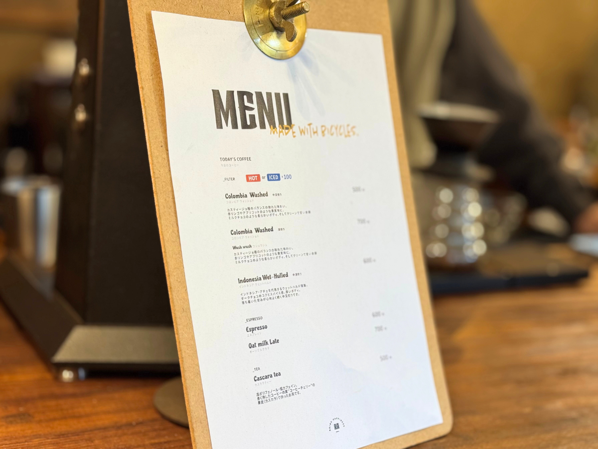BERON COFFEE ROASTERのメニュー