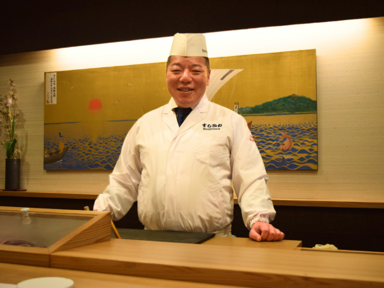 すしいわの店主・岩渕浩さん