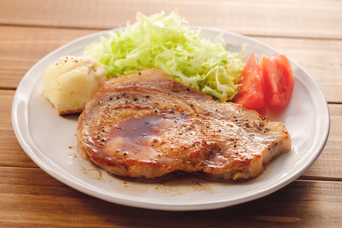 ポークステーキのイメージ