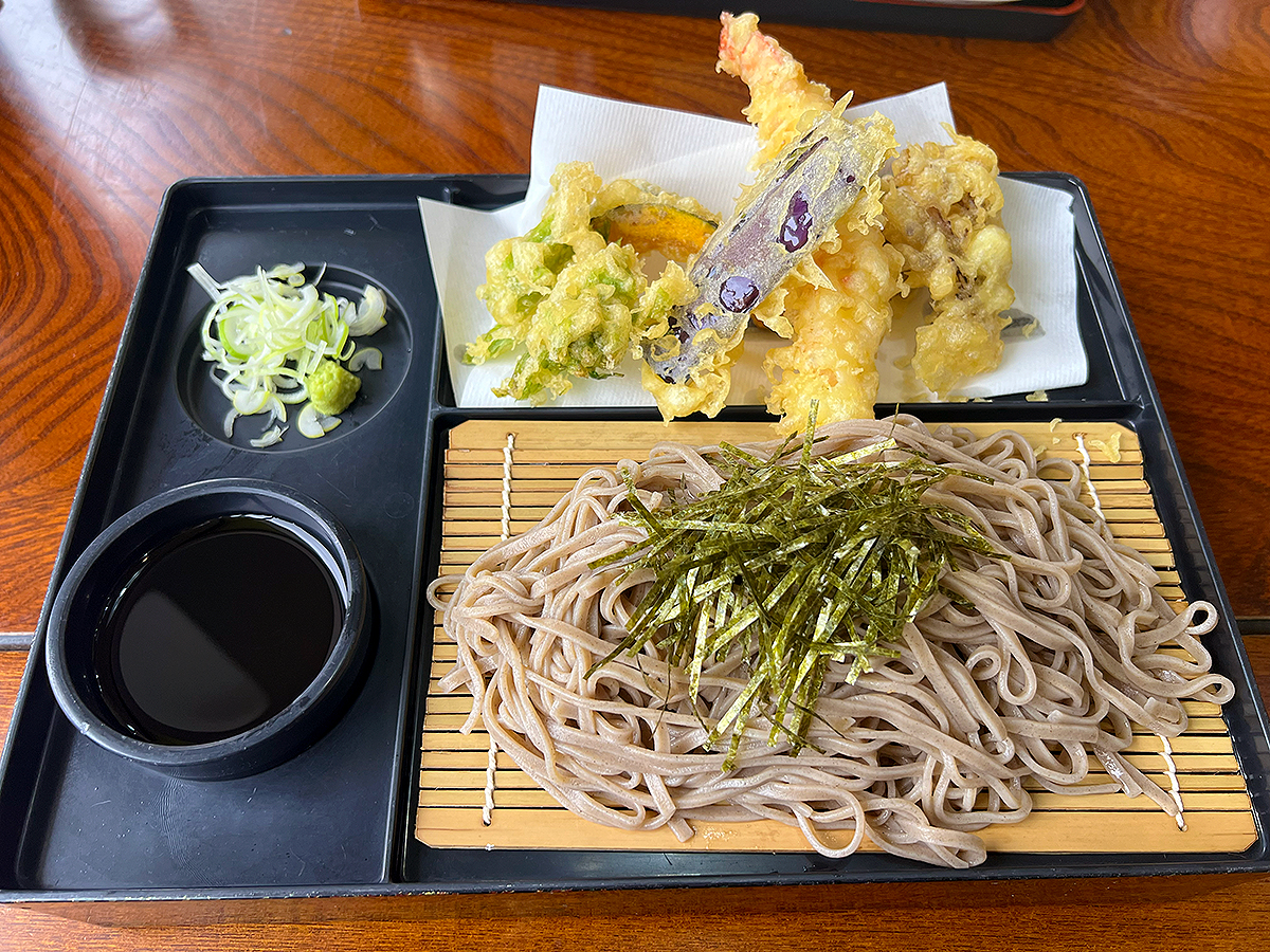 天ざるそば 正面