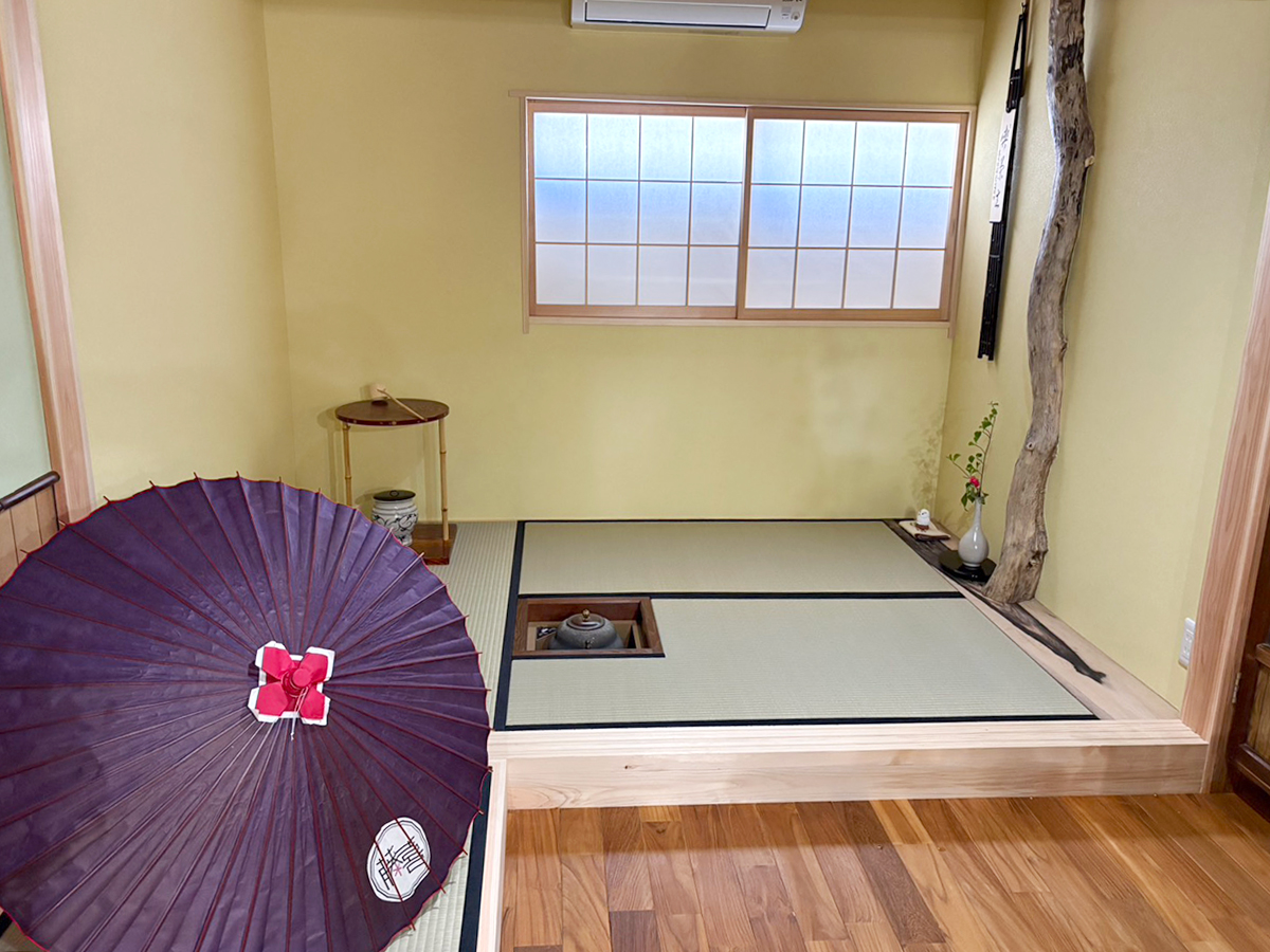 お抹茶じかん 藤喜の小間茶室