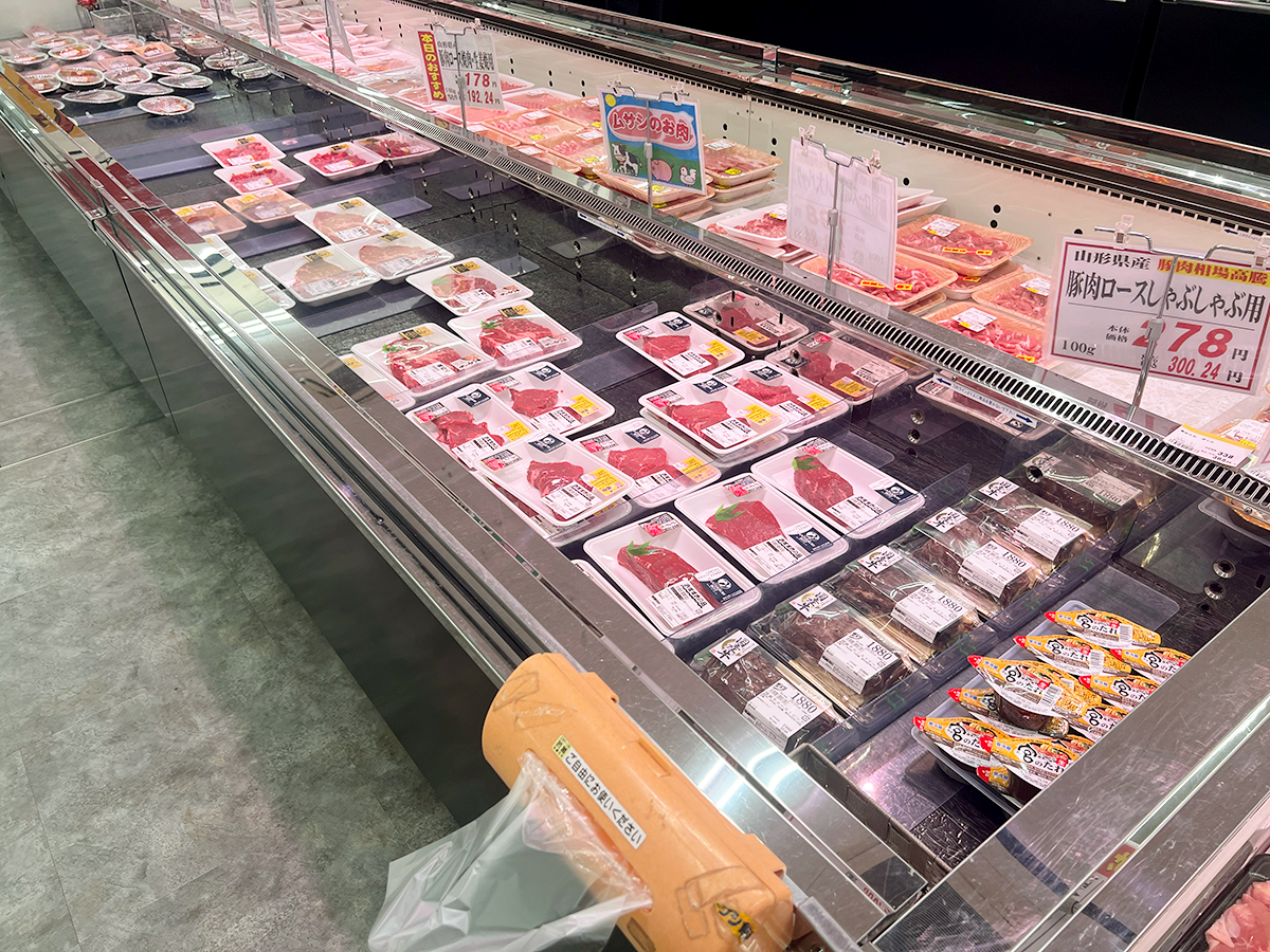 ムサシ食品館 新潟西店の店内