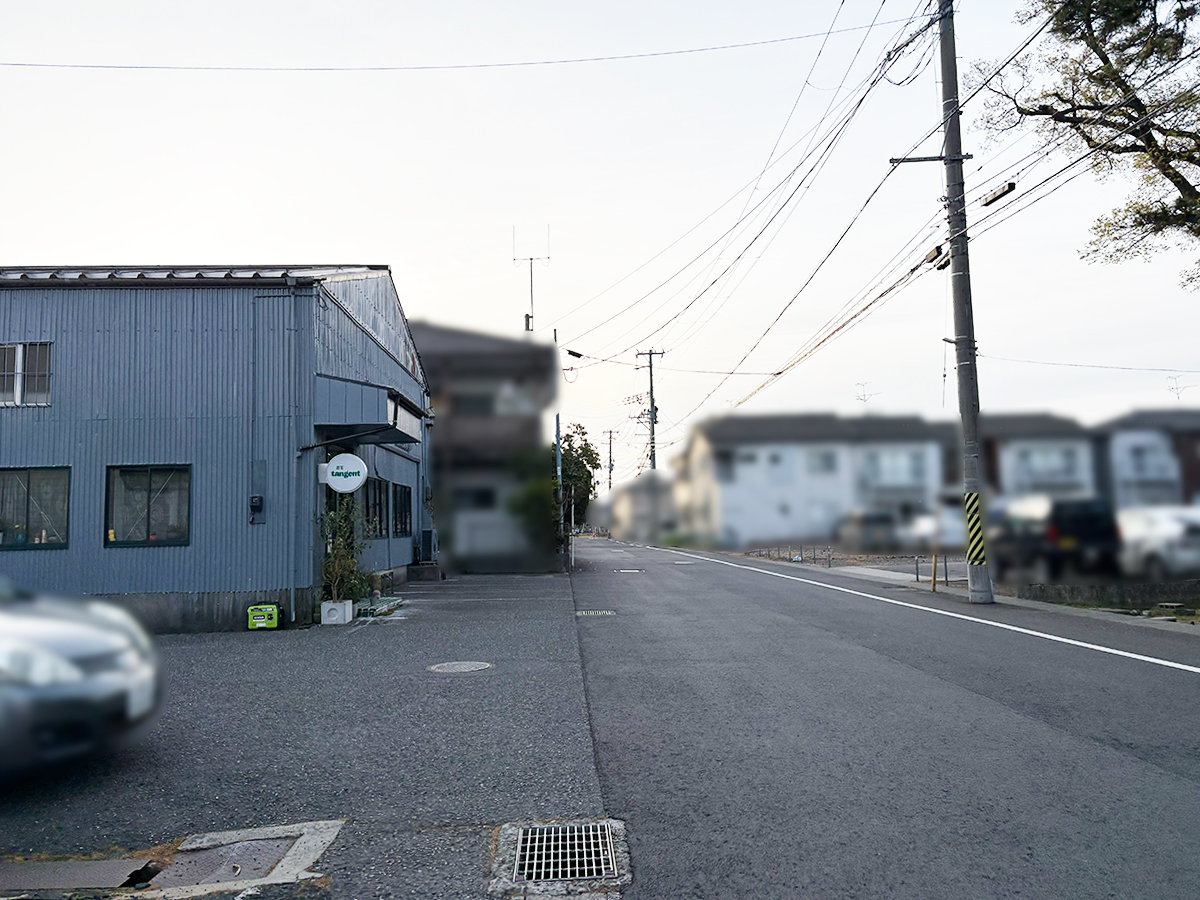 喫茶 tangentの場所