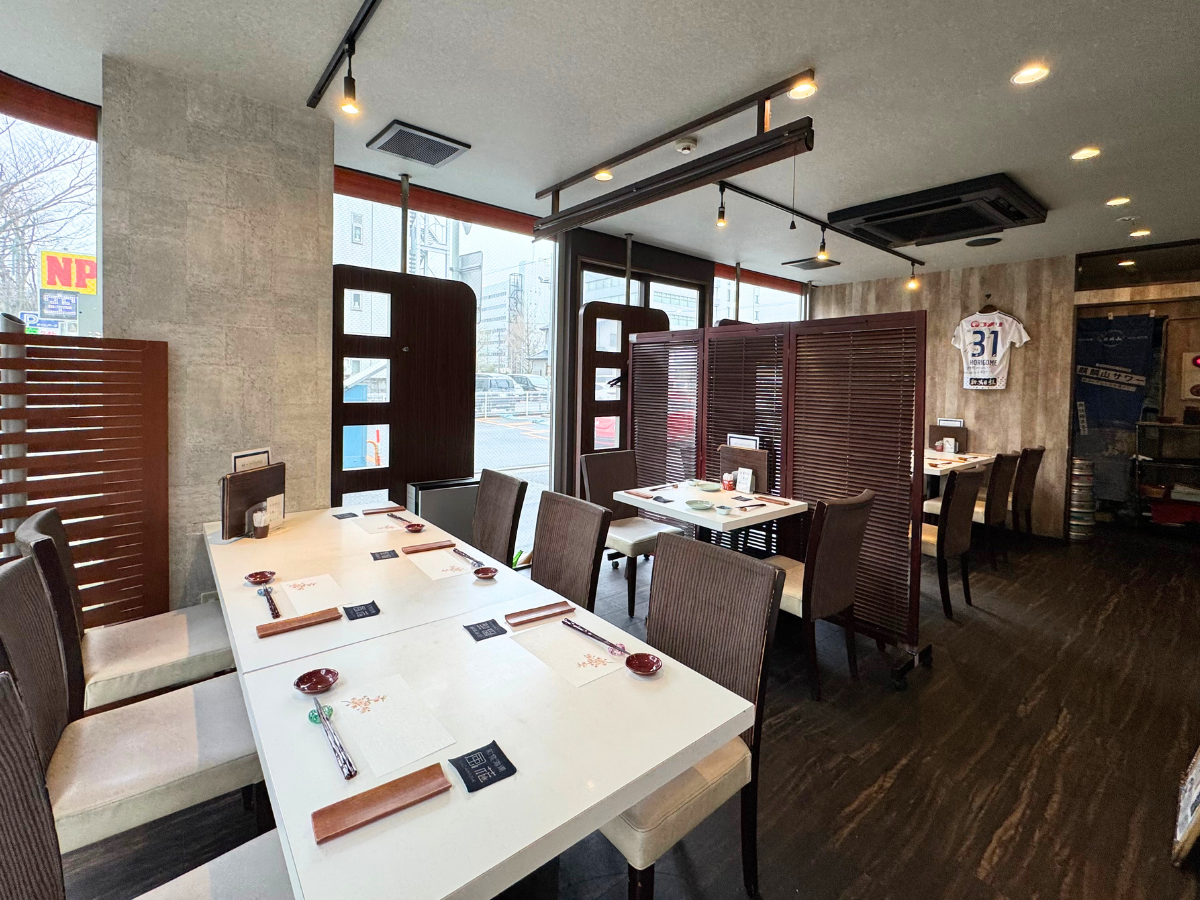 和食酒場 風花の店内