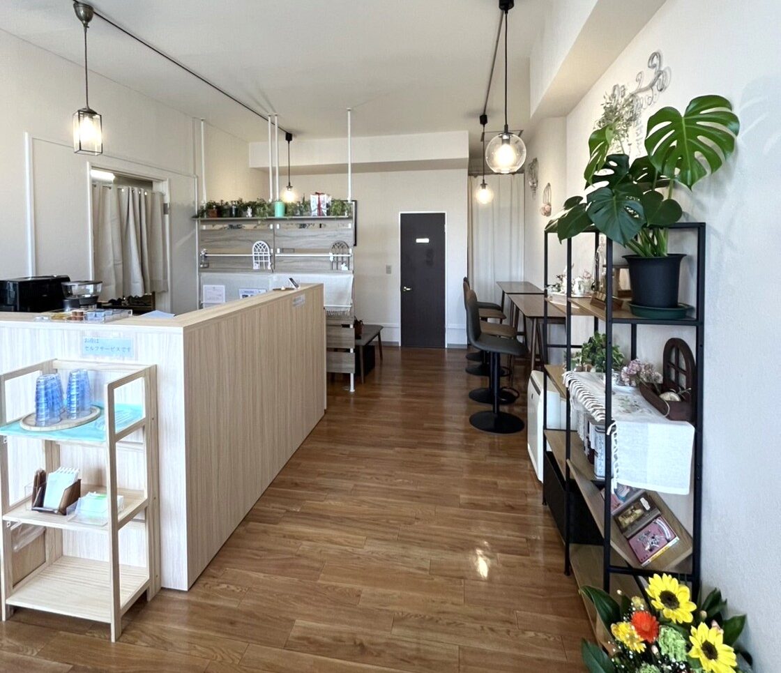 Cafe あんばすの店内
