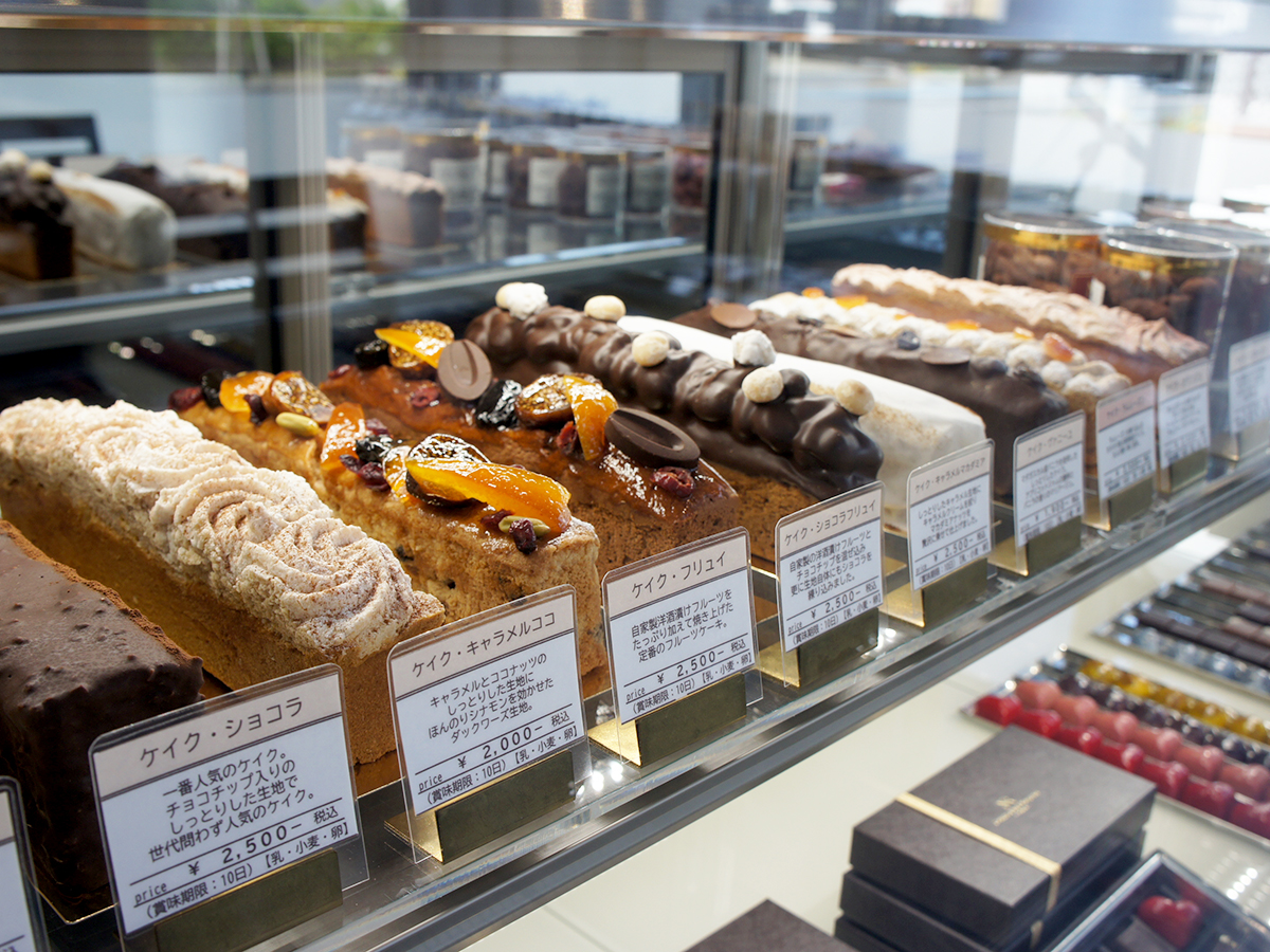CHOCOLATERIE NOIROUGEのショーケース