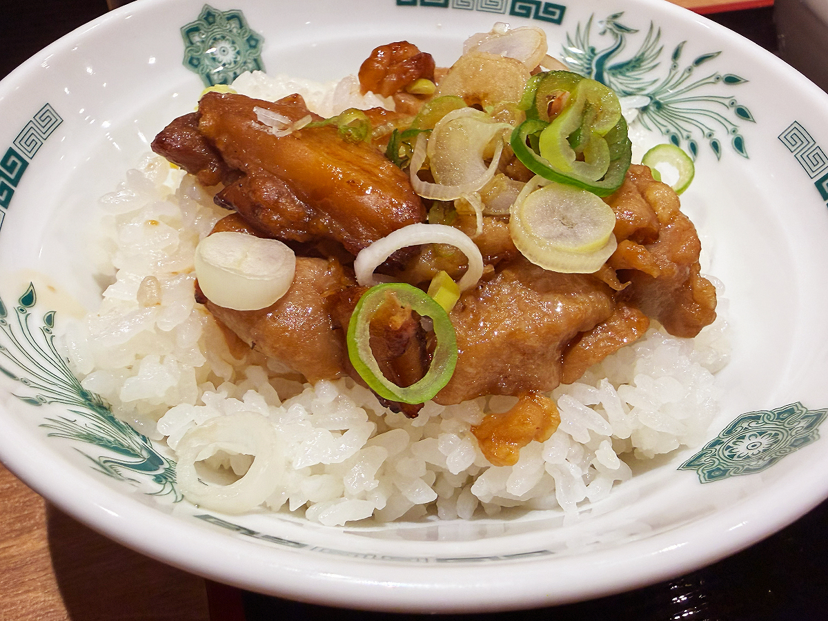 熱烈中華食堂日高屋 新潟駅前店　やきとり丼