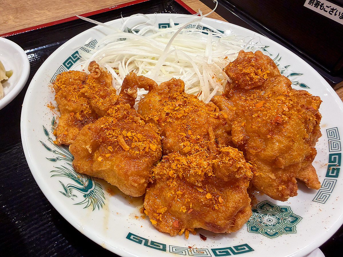 熱烈中華食堂日高屋 新潟駅前店　Wドラゴンチキン