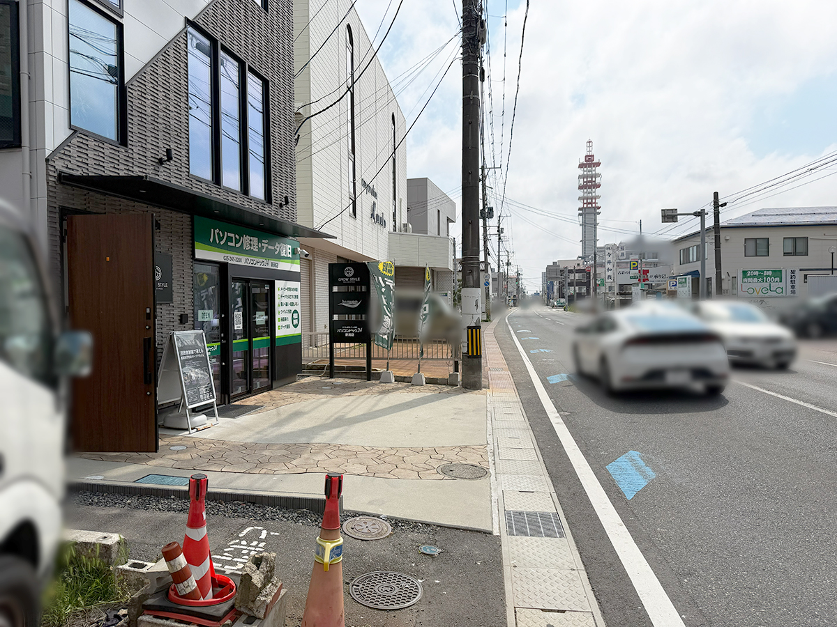 油そば春日亭 新潟店の周辺