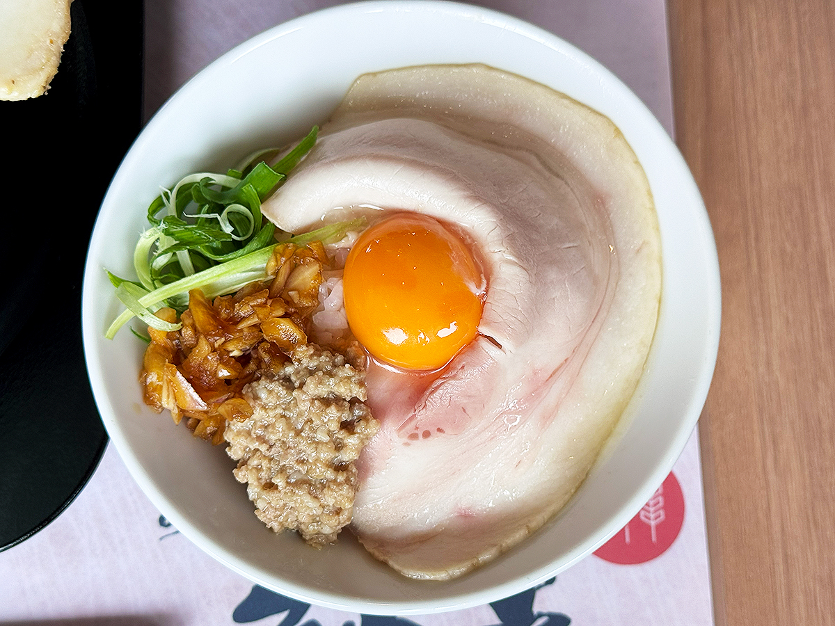 らぁめん 紬麦 松崎店のちゃーしゅうご飯