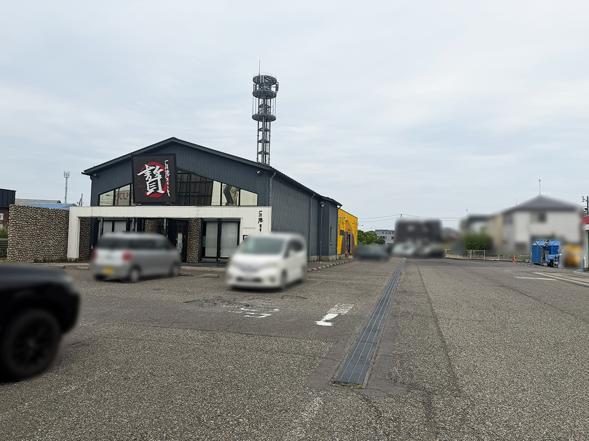 ステーキ贅 新潟小新店の外観