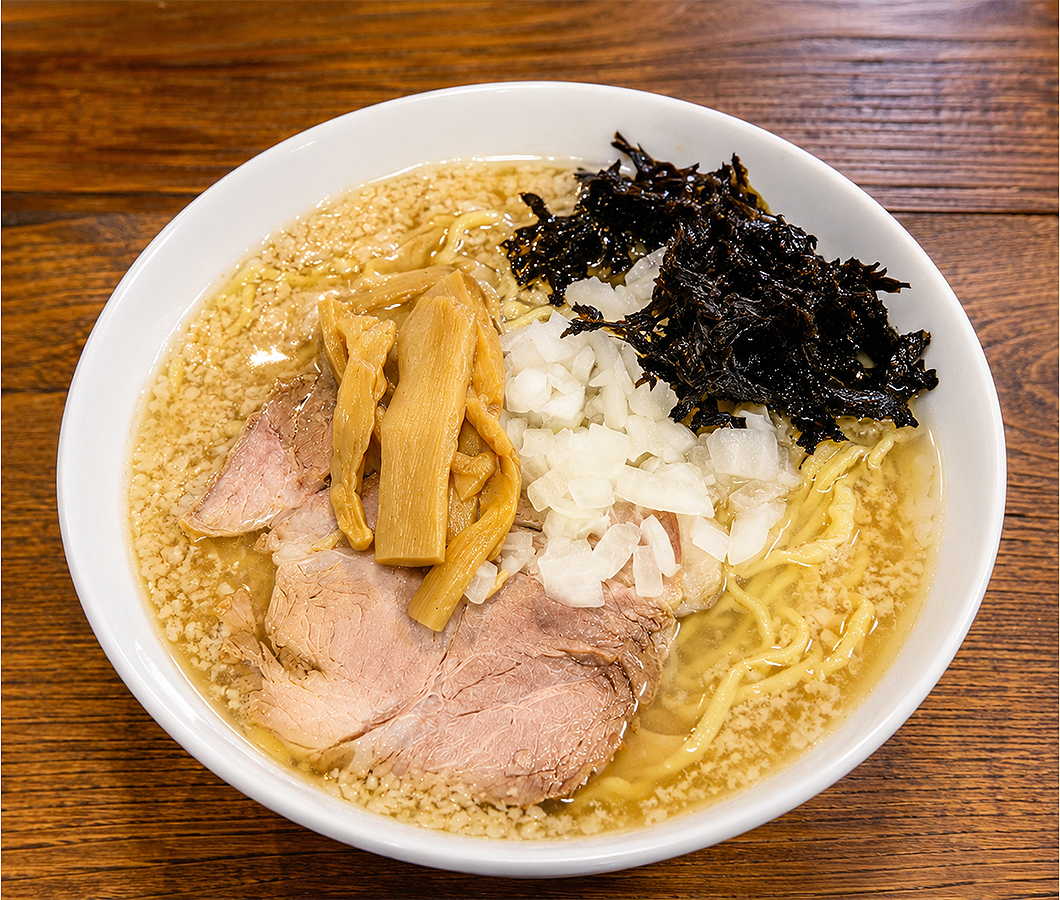 麺匠一雫の背脂醤油らーめん