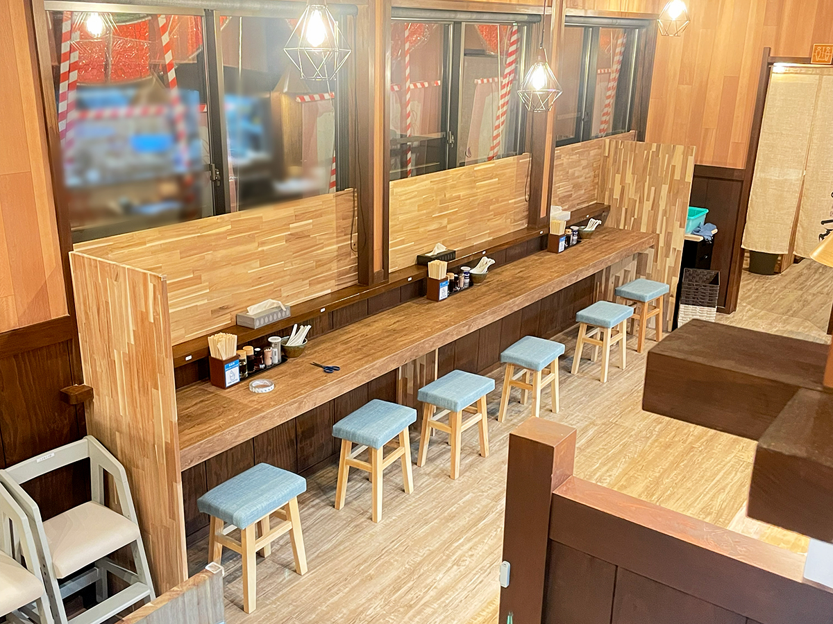 麺匠 一雫の店内